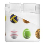 sports easter eggs Duvet Cover (Full/ Double Size)