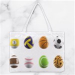 sports easter eggs Medium Tote Bag