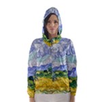 Van gogh Hooded Wind Breaker (Women)