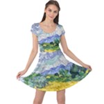 Van gogh Cap Sleeve Dress