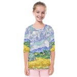 Van gogh Kids  Quarter Sleeve Raglan Tee