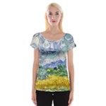 Van gogh Women s Cap Sleeve Top