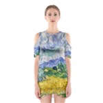 Van gogh Shoulder Cutout One Piece