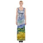 Van gogh Maxi Thigh Split Dress