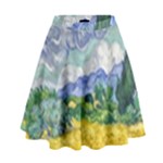 Van gogh High Waist Skirt