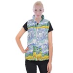 Van gogh Women s Button Up Puffer Vest