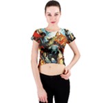 Rubens Crew Neck Crop Top