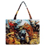 Rubens Medium Zipper Tote Bag