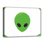 Emoji Aliens Canvas 16  x 12  (Stretched)