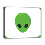 Emoji Aliens Deluxe Canvas 20  x 16  (Stretched)