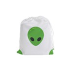 Emoji Aliens Drawstring Pouch (Medium)