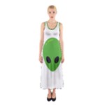 Emoji Aliens Sleeveless Maxi Dress