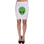 Emoji Aliens Bodycon Skirt