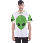 Emoji Aliens Men s Sport Mesh Tee