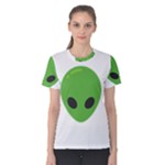 Emoji Aliens Women s Cotton Tee