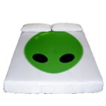 Emoji Aliens Fitted Sheet (Queen Size)