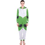 Emoji Aliens Hooded Jumpsuit (Ladies)