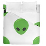 Emoji Aliens Duvet Cover Double Side (Queen Size)