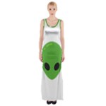 Emoji Aliens Maxi Thigh Split Dress