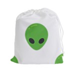 Emoji Aliens Drawstring Pouch (XXL)