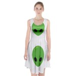 Emoji Aliens Racerback Midi Dress