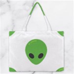 Emoji Aliens Medium Zipper Tote Bag