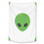 Emoji Aliens Large Tapestry