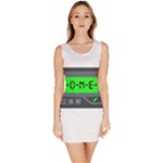 Emoji Pager Bodycon Dress