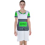 Emoji Pager Short Sleeve Nightdress