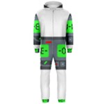 Emoji Pager Hooded Jumpsuit (Men)