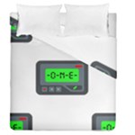 Emoji Pager Duvet Cover Double Side (Queen Size)