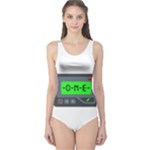 Emoji Pager One Piece Swimsuit