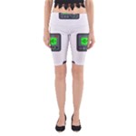 Emoji Pager Yoga Cropped Leggings