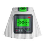 Emoji Pager Mini Flare Skirt