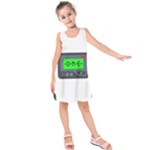 Emoji Pager Kids  Sleeveless Dress