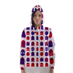 Lucha Libre Masks Hooded Wind Breaker (Women)