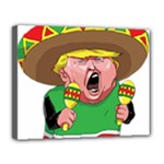 Cinco de Mayo trump Canvas 14  x 11  (Stretched)