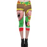 Cinco de Mayo trump Capri Leggings 