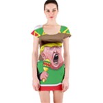 Cinco de Mayo trump Short Sleeve Bodycon Dress