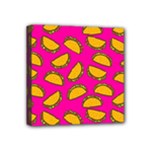 Pink Tacos Mini Canvas 4  x 4  (Stretched)