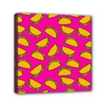 Pink Tacos Mini Canvas 6  x 6  (Stretched)