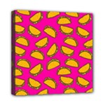 Pink Tacos Mini Canvas 8  x 8  (Stretched)