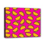 Pink Tacos Canvas 10  x 8  (Stretched)