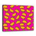 Pink Tacos Canvas 20  x 16  (Stretched)