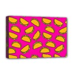 Pink Tacos Deluxe Canvas 18  x 12  (Stretched)