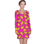 Pink Tacos Long Sleeve Nightdress