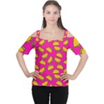 Pink Tacos Women s Cutout Shoulder Tee