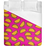 Pink Tacos Duvet Cover (California King Size)