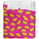 Pink Tacos Duvet Cover Double Side (California King Size)