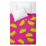 Pink Tacos Duvet Cover Double Side (Single Size)